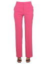【本日ポイント4倍!!】 モスキーノ MOSCHINO ズボン パンツ レディース パープル Trousers 255342 FUCHSIA 関税 送料無料 ラッピング無料 2022AW el