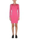 モスキーノ MOSCHINO ワンピース ドレス レディース パープル Dresses 254662 FUCHSIA 関税 送料無料 ラッピング無料 2022AW el