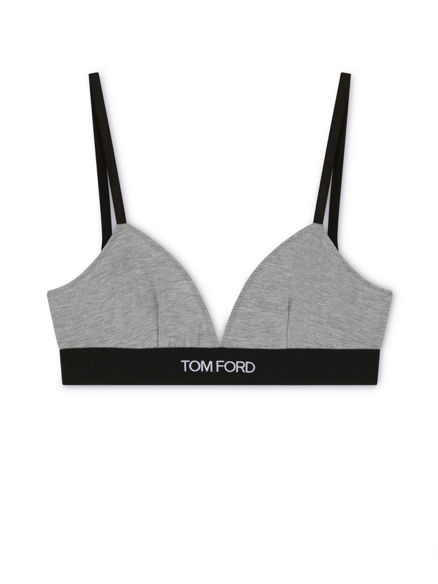 TOM FORD トム フォード グレー GREY トップス レディース 春夏2024 308201 【関税・送料無料】【ラッピング無料】 el