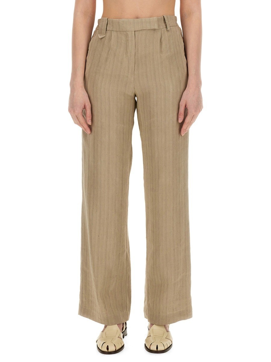 ݥȺ4!! ꥸ ALYSI ܥ ѥ ǥ ֥饦 Trousers 309764 BROWN  ...