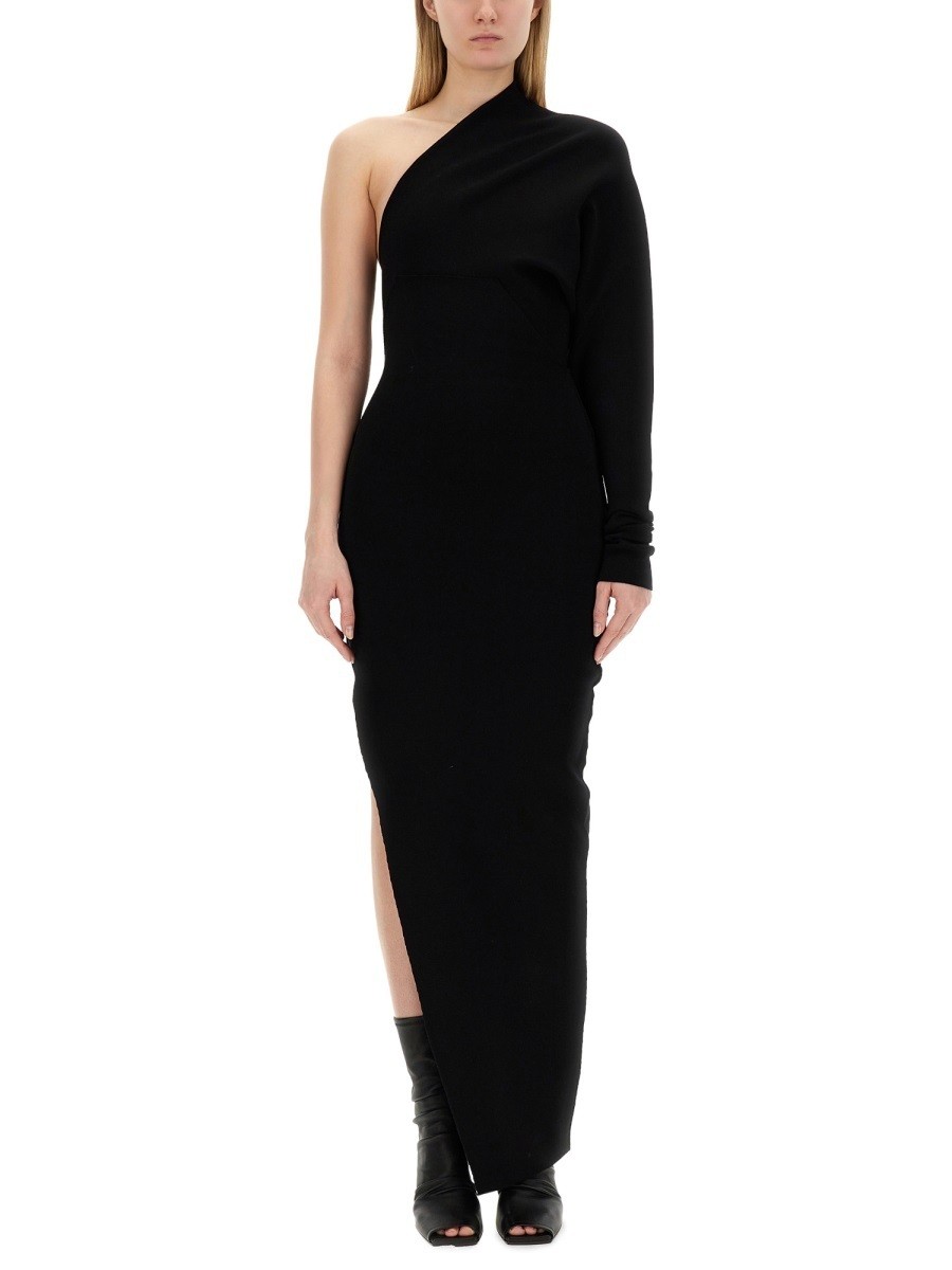 å  RICK OWENS ԡ ɥ쥹 ǥ ֥å Dresses 311065 BLACK  ̵...