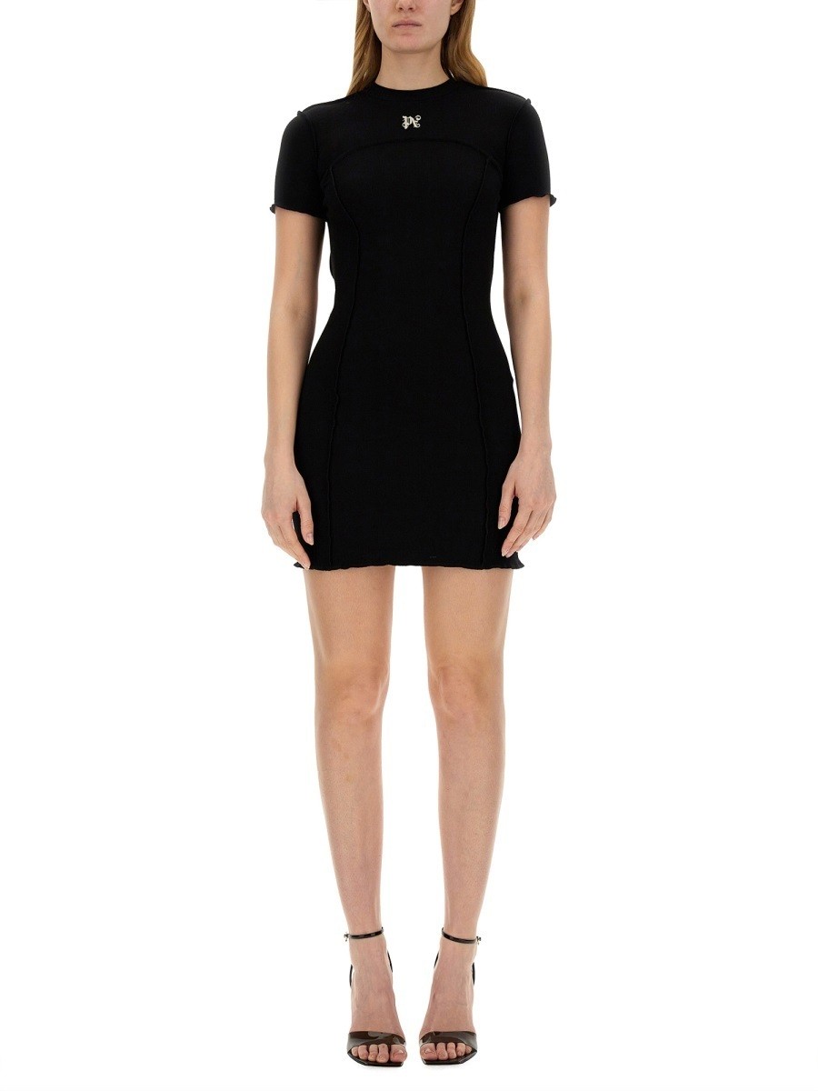 ݥȺ4!! ѡ 󥸥륹 PALM ANGELS ԡ ɥ쥹 ǥ ֥å Dresses 311...
