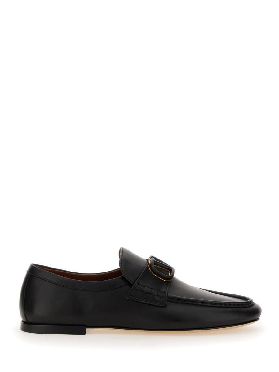ƥ  VALENTINO GARAVANI ե  ֥å Loafers 309864 BLACK ...
