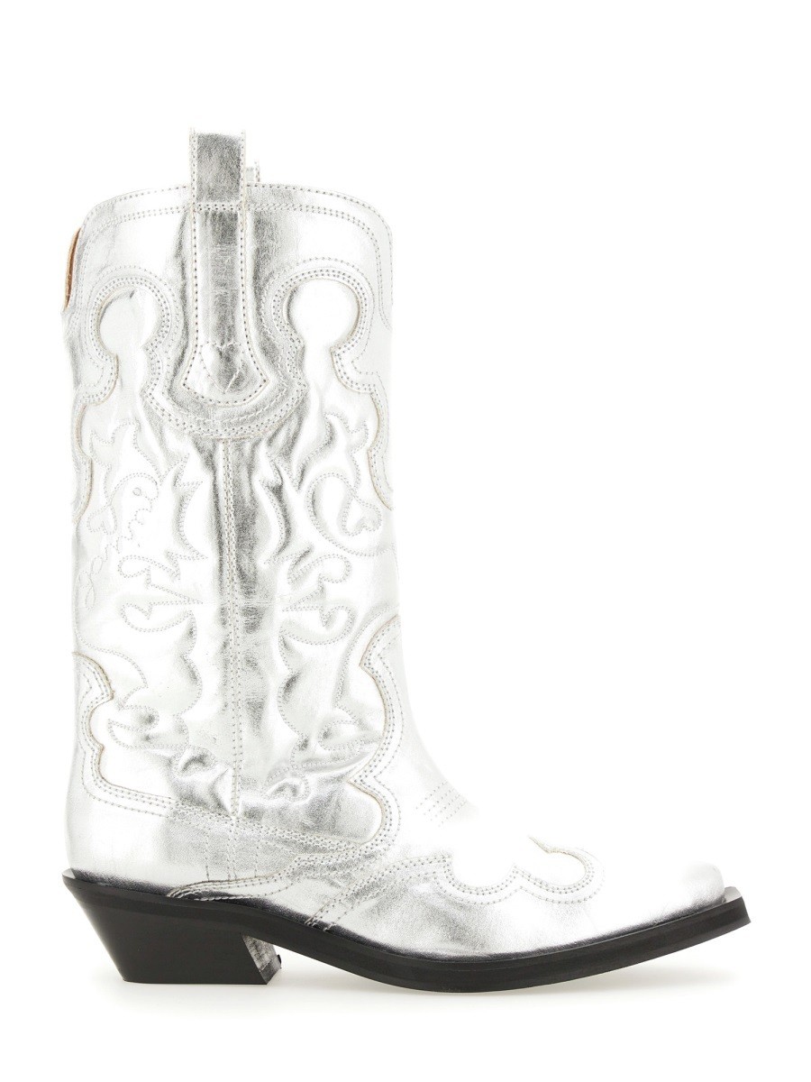 ݥȺ4!! ˡ GANNI ֡ ǥ С Boots 313492 SILVER  ̵ ...