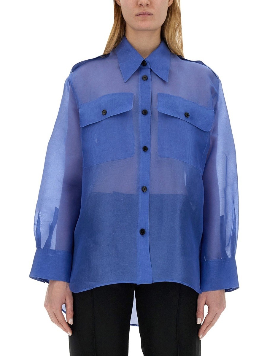  KHAITE  ǥ ֥롼 Shirts 314114 BLUE  ̵ åԥ̵ 2024SS el