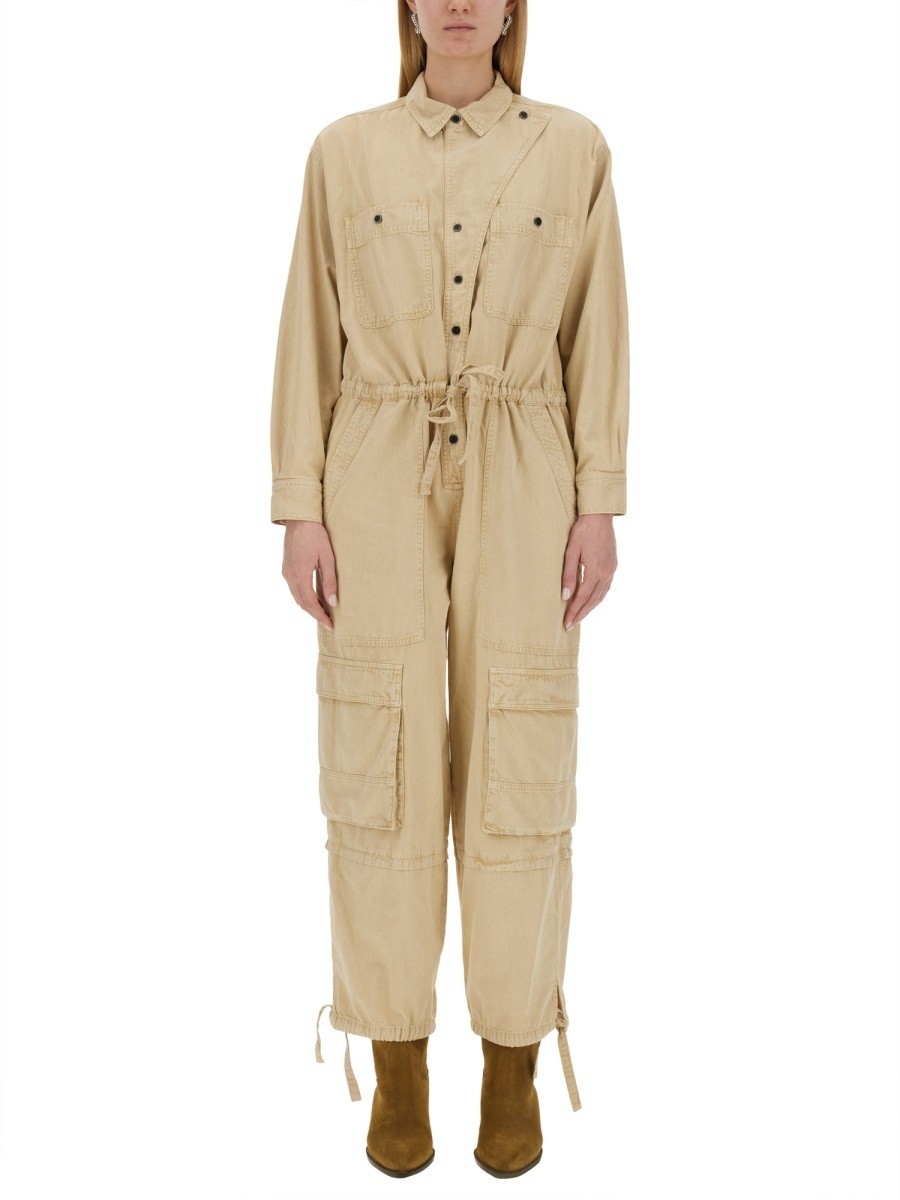 ޥ ȥ MARANT ETOILE åȥå 륤 ǥ Jumpsuits 314028 POWDER ...