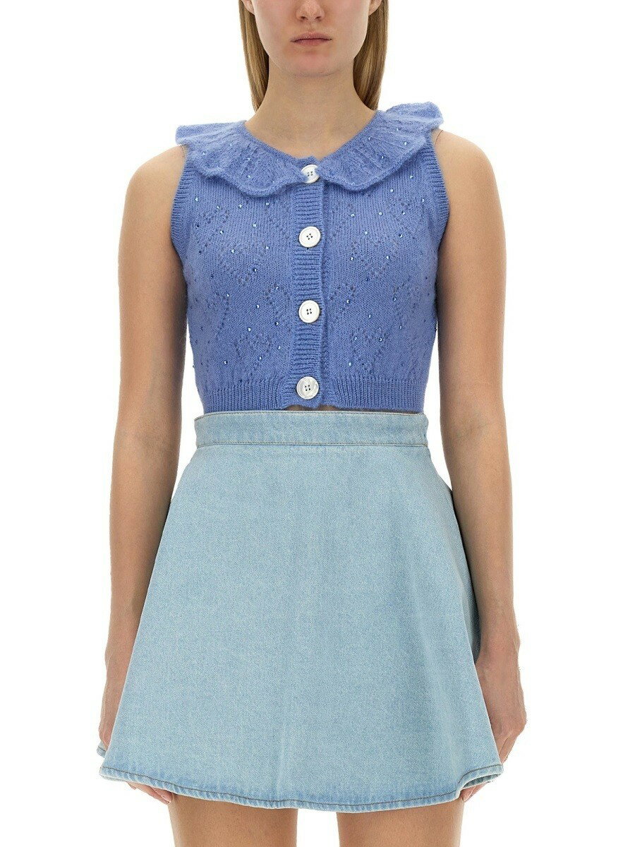 åɥ å ALESSANDRA RICH  ˥åȥ ǥ Knitwear 315370 AZURE ...