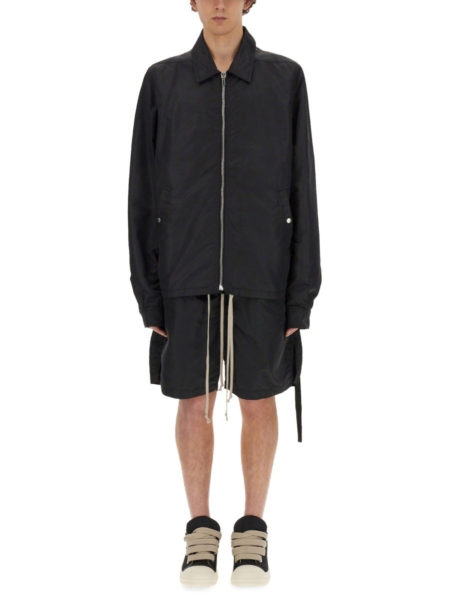 【土日限定クーポン配布中！】 RICK OWENS DRKSHDW リック・オウエンス・ダークシャドウ ブラック BLACK ジャケット メンズ 春夏2024 316492 【関税・送料無料】【ラッピング無料】 el