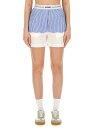 エムエスジーエム MSGM デニムショーツ ショーツ レディース Denim shorts 316884 BABY BLUE 関税 送料無料 ラッピング無料 2024SS el