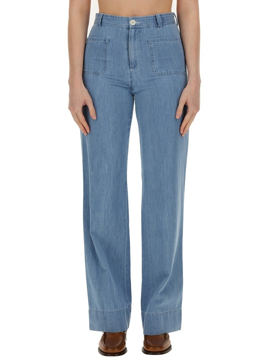 1000OFF!!  ڡ  A.P.C ǥ˥ ǥ ֥롼 Jeans 321512 DENIM  ...