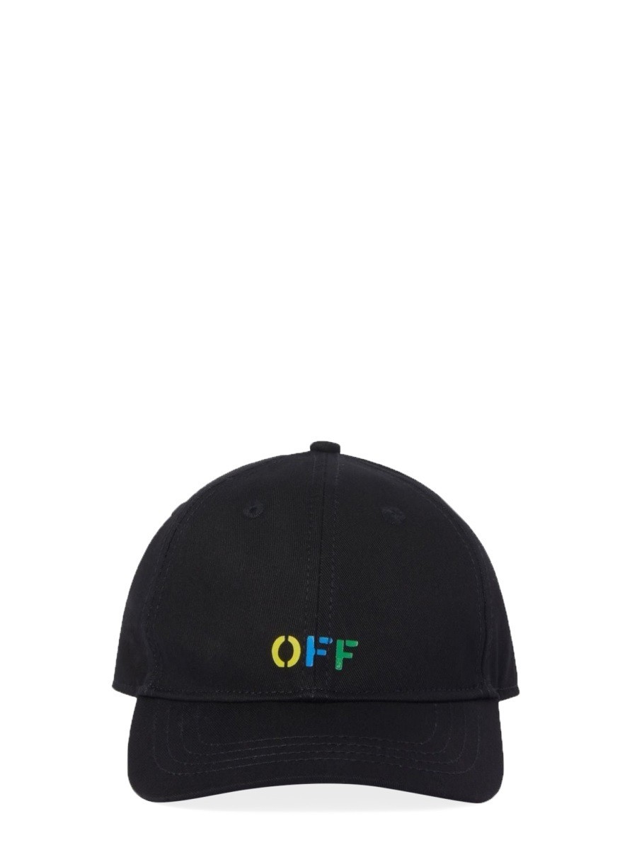 OFF-WHITE オフ ホワイト ブラック BLACK 帽子 ボーイズ 春夏2024 321587 【関税・送料無料】【ラッピ..