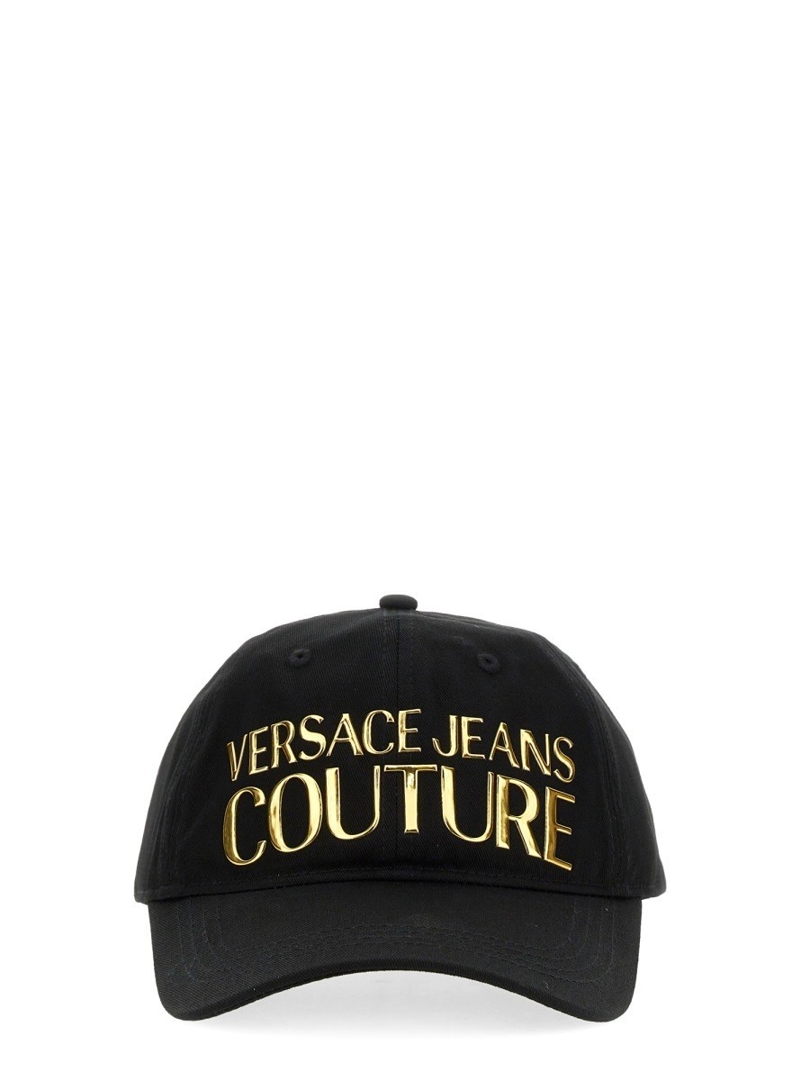 【本日5の付く日ポイント4倍!】 VERSACE JEANS COUTURE ヴェルサーチェ・ジーンズ・クチュール ブラック BLACK 帽子 レディース 春夏2024 322864 【関税・送料無料】【ラッピング無料】 el