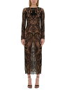 【15,000円以上1,000円OFF!!】 ETRO エトロ ブラック BLACK ドレス レディース 春夏2024 322436 【関税・送料無料】【ラッピング無料】 el