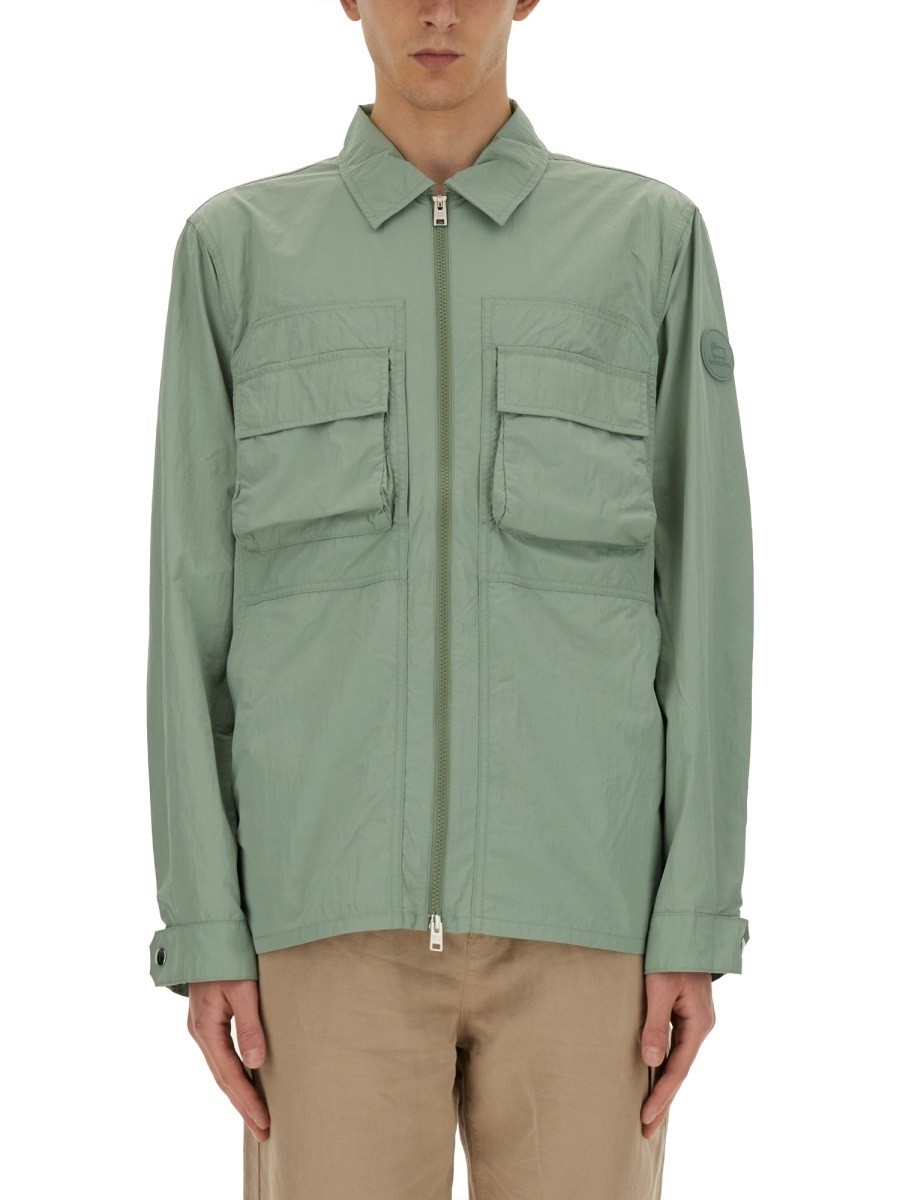 ݥȺ4!! å WOOLRICH   ꡼ Shirts 325274 GREEN  ̵...