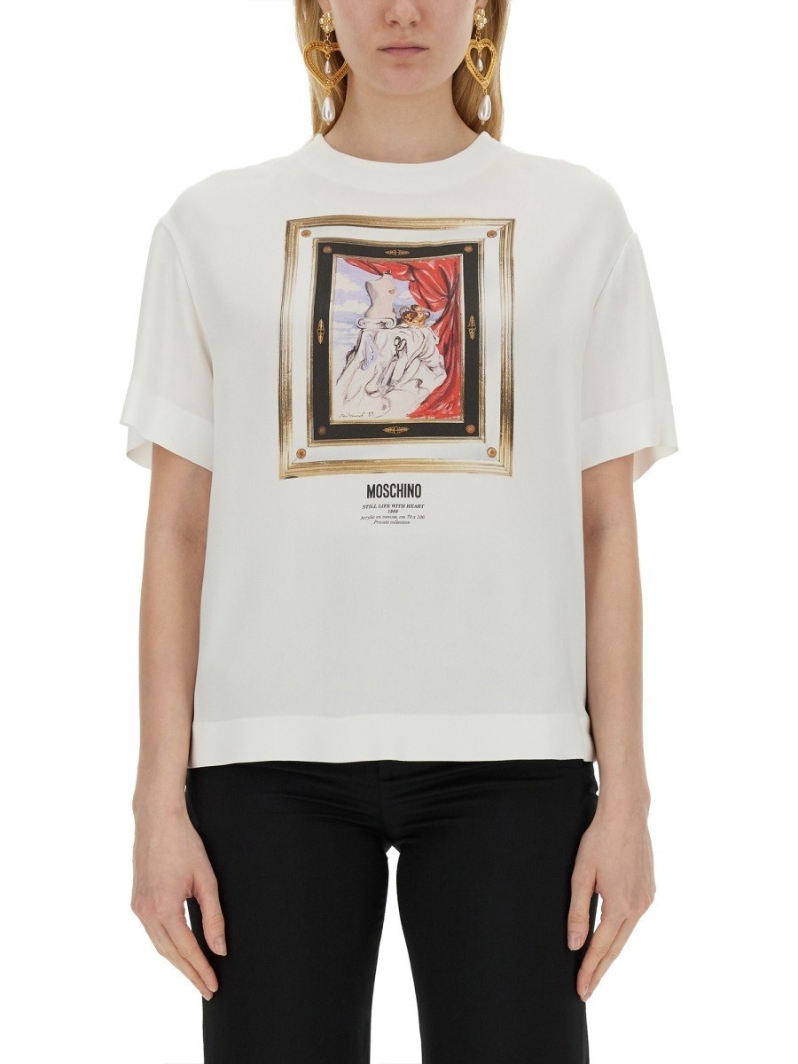 ݥȺ4!! ⥹ MOSCHINO ݥ T ǥ ۥ磻 T-shirts and polo ...