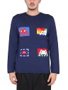 コム デ ギャルソン COMME DES GARCONS セーター ニットウェア メンズ ブルー Knitwear 261940 BLUE 関税 送料無料 ラッピング無料 2022AW el