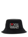 【三連休限定1000円OFF】 ヴェルサーチ VERSACE ハット 帽子 レディース ブラック Hats 263234 BLACK 関税 送料無料 ラッピング無料 2022AW el