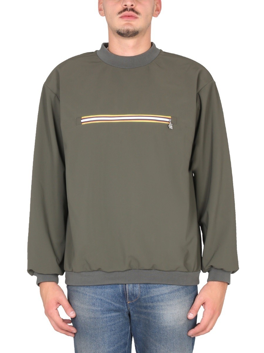  K-WAY åȥ ȥ졼ʡ  ꡼ Sweatshirts 263319 GREEN  ̵ ...