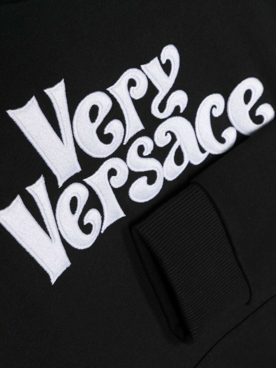 ݥȺ4!! 륵 VERSACE 롼ͥååȥ ȥ졼ʡ 륺 ֥å Crew nec...
