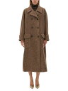 【最大10,000円OFFクーポン!!】 ドルチェ&ガッバーナ DOLCE&GABBANA トレンチコート コート レディース ベージュ Coats and trench coats 293183 BEIGE 関税 送料無料 ラッピング無料 2023AW el