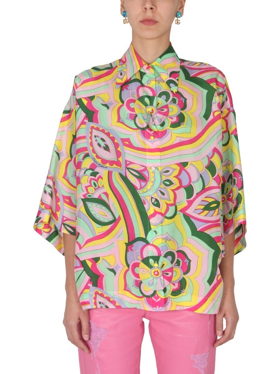 ݥ4!! ɥ&åС DOLCE&GABBANA  ǥ Shirts 221369 MULTICOL...