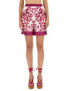 ドルチェ&ガッバーナ DOLCE&GABBANA デニムショーツ ショーツ レディース パープル Denim shorts 292945 FUCHSIA 関税 送料無料 ラッピング無料 2023AW el