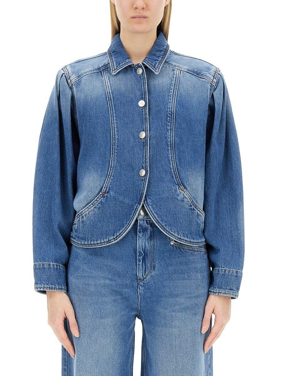 イザベルマラン ISABEL MARANT イザベル マラン ブルー DENIM ジャケット レディース 春夏2024 310533 【関税・送料無料】【ラッピング無料】 el