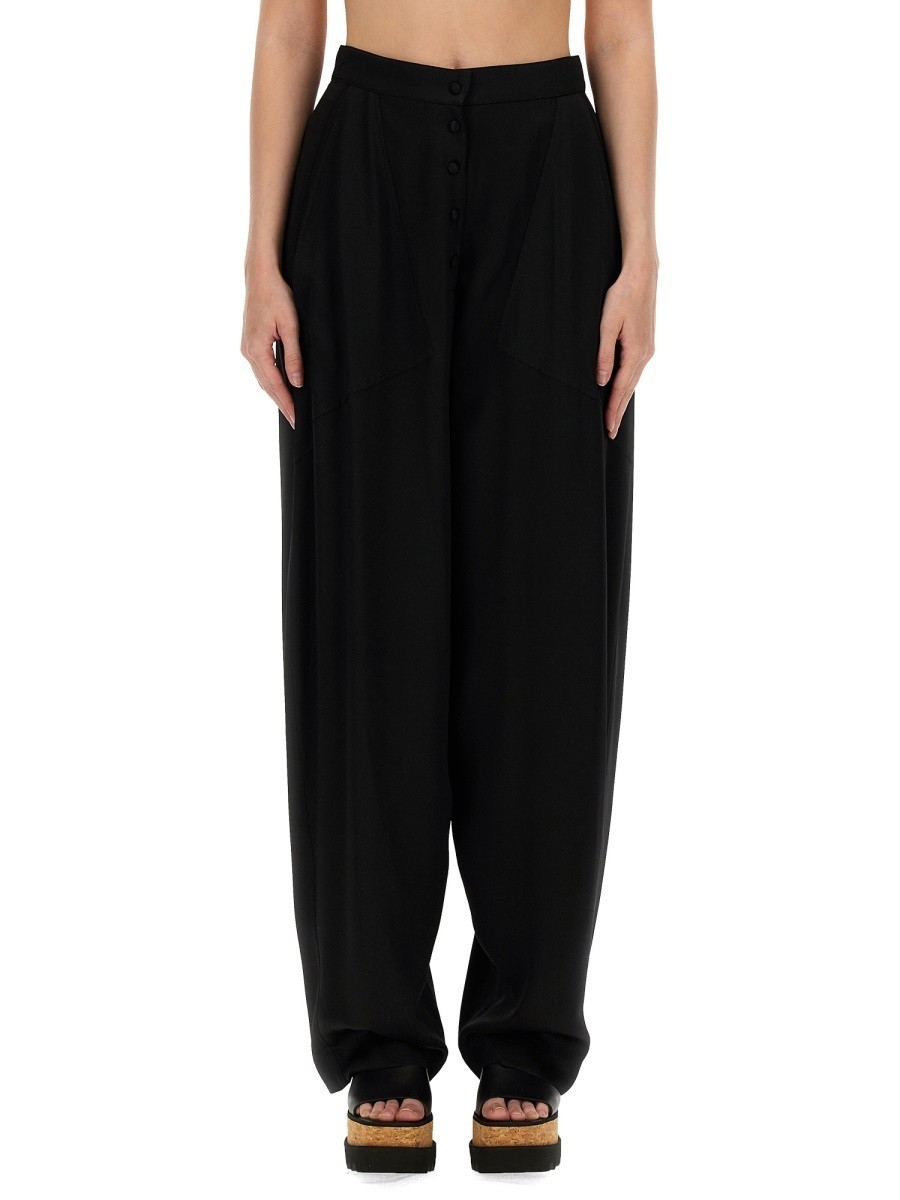 ƥ ޥåȥˡ STELLA MCCARTNEY ܥ ѥ ǥ ֥å Trousers 325138 BLACK ...