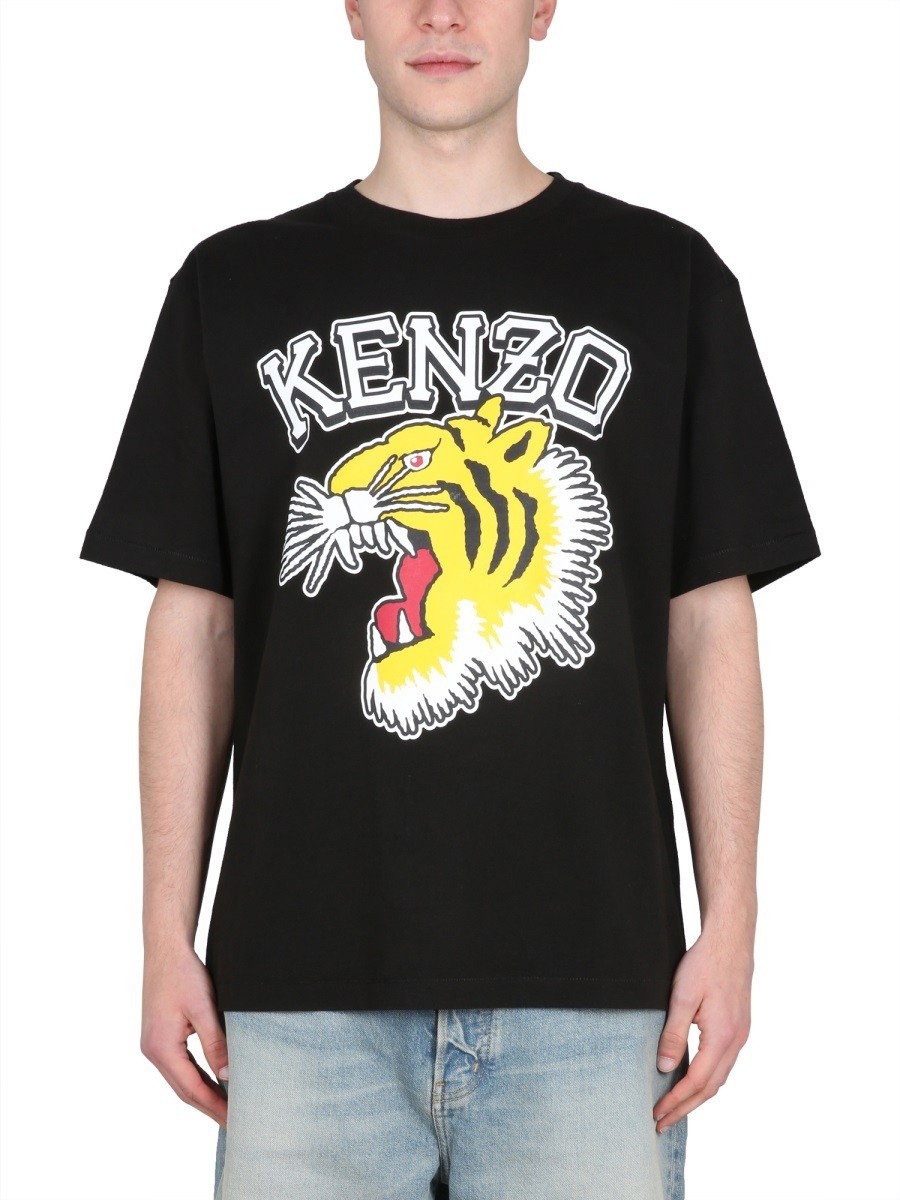 【土日限定クーポン配布中！】 KENZO ケンゾー ブラック BLACK Tシャツ メンズ 秋冬2023 293412 【関税・送料無料】【ラッピング無料】 el