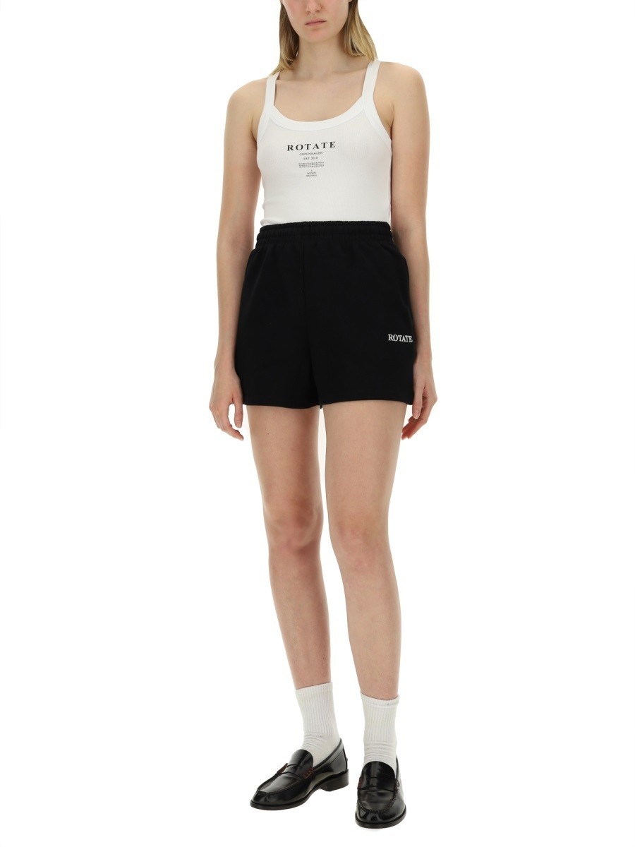 ơ ROTATE BIRGER CHRISTENSEN ǥ˥ॷ硼 硼 ǥ ֥å Denim shorts 3...