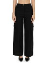 【本日ポイント4倍!!】 ガニー GANNI ズボン パンツ レディース ブラック Trousers 339229 BLACK 関税 送料無料 ラッピング無料 2024AW el