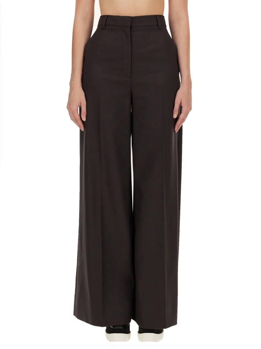 ݥȺ4!! ƥ ޥåȥˡ STELLA MCCARTNEY ܥ ѥ ǥ ֥饦 Trouser...