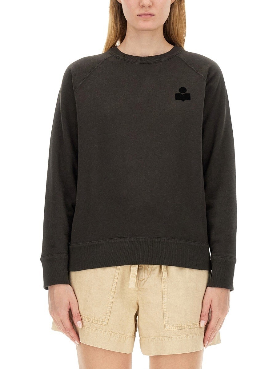 ޥ ȥ MARANT ETOILE ȥ졼ʡ ǥ ֥å Sweatshirts 330852 BLACK  ...
