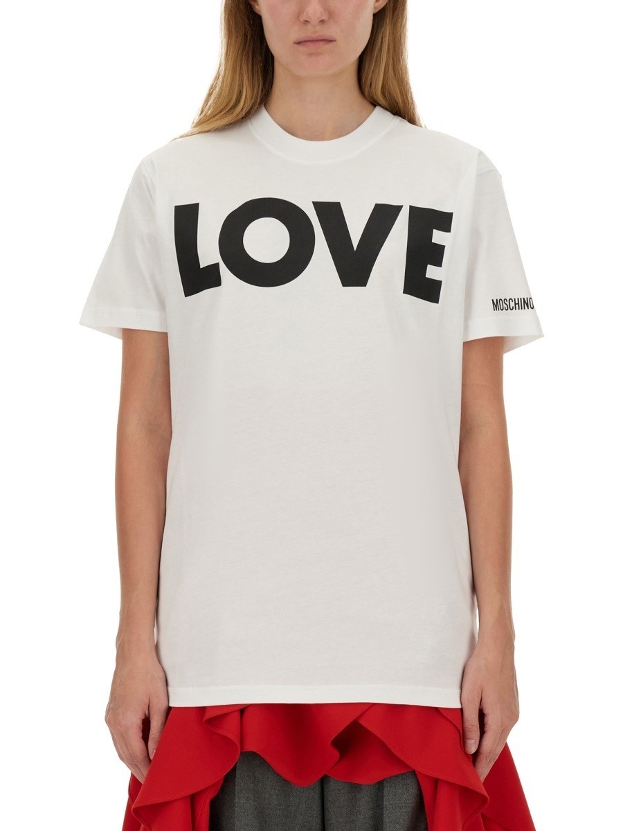 ⥹ MOSCHINO ݥ T ǥ ۥ磻 T-shirts and polo shirts 329296 W...