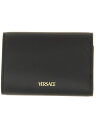 【三連休限定1000円OFF】 ヴェルサーチ VERSACE カードホルダー 財布 レディース ブラック Wallets and Card Holders 331139 BLACK 関税 送料無料 ラッピング無料 2024AW el