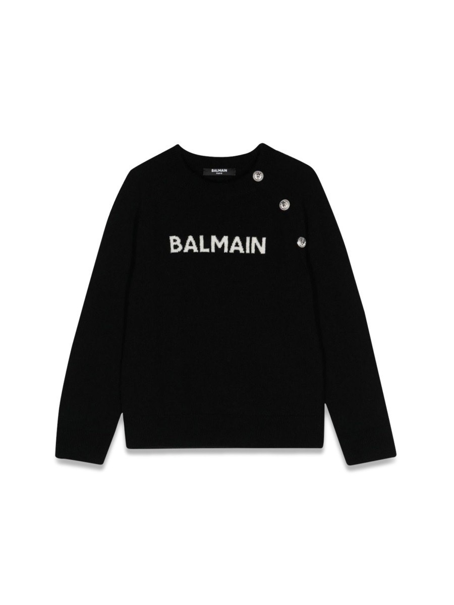 ݥȺ4!! Хޥ BALMAIN 롼ͥåѡ ˥åȥ 륺 Crew neck jumpers ...