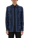 【15,000円以上1,000円OFF!!】 VERSACE ヴェルサーチ ブルー BLUE ショーツ メンズ 春夏2024 308911 【関税・送料無料】【ラッピング無料】 el