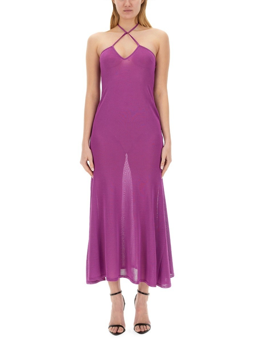 ȥ ե TOM FORD ԡ ɥ쥹 ǥ ѡץ Dresses 307942 FUCHSIA  ̵ ...