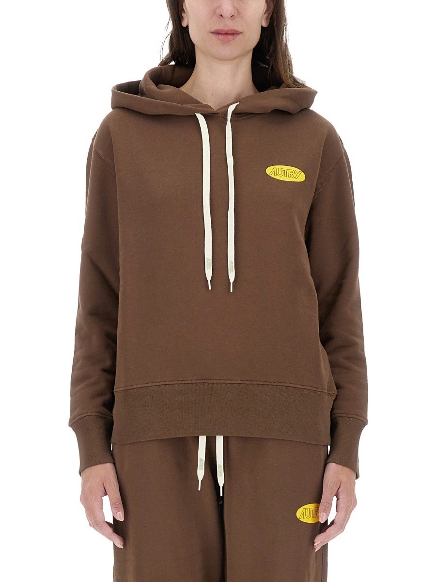 AUTRY ȥ졼ʡ ǥ ֥饦 Sweatshirts 328931 BROWN  ̵ åԥ̵ 2024AW...