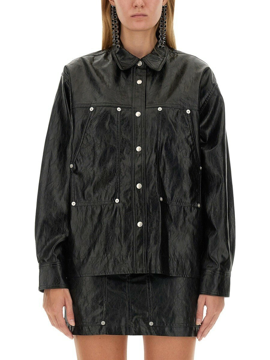 ޥ ȥ MARANT ETOILE  ǥ ֥å Shirts 339932 BLACK  ̵ å...