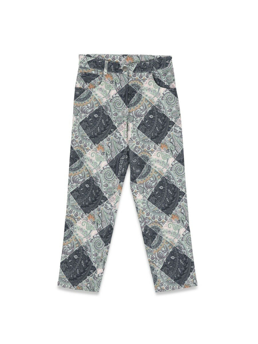ݥȺ4!! ȥ ETRO ܥ ѥ 륺 ֥롼 Trousers 336172 BLUE  ̵ ...