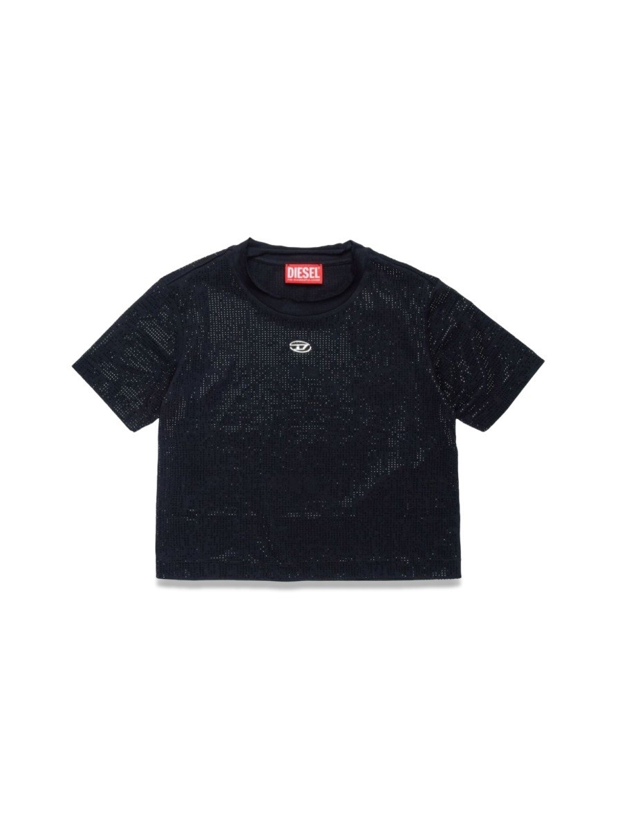 ǥ DIESEL 󥰥꡼T T 륺 ֥å Long sleeve t-shirts 336090 BL...