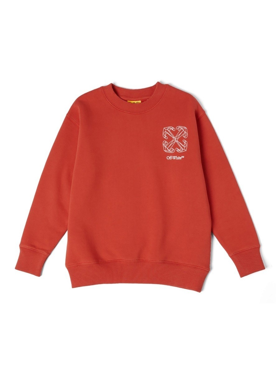 ݥȺ4!!  ۥ磻 OFF-WHITE 롼ͥååȥ ȥ졼ʡ ܡ å Crew ne...