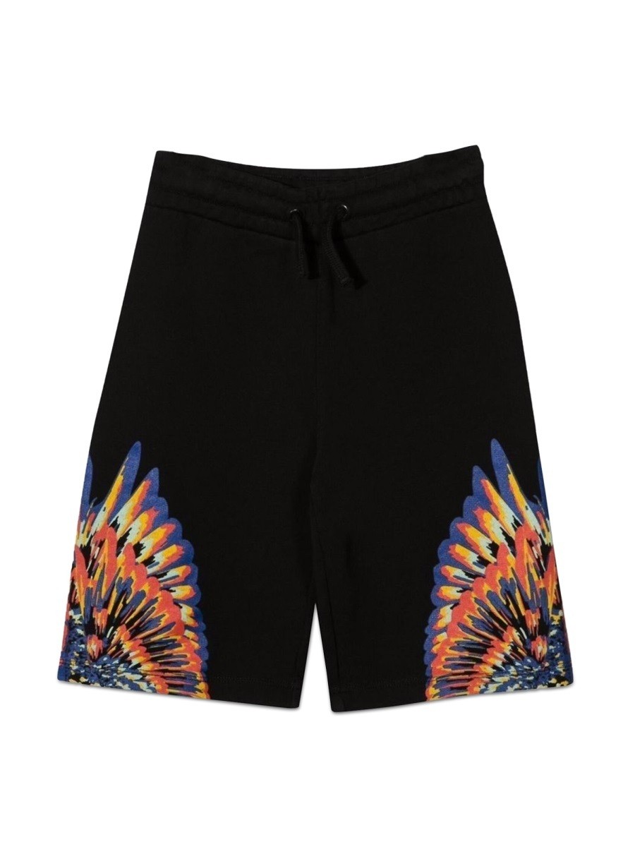 ޥ륻֥ MARCELO BURLON 硼ȥѥġѥ 硼 ܡ ֥å Shorts 237993 BLACK...