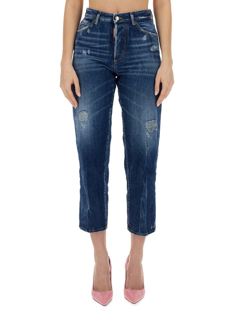 ݥȺ4!! ǥ DSQUARED2 ǥ˥ ǥ ֥롼 Jeans 313864 BLUE  ...