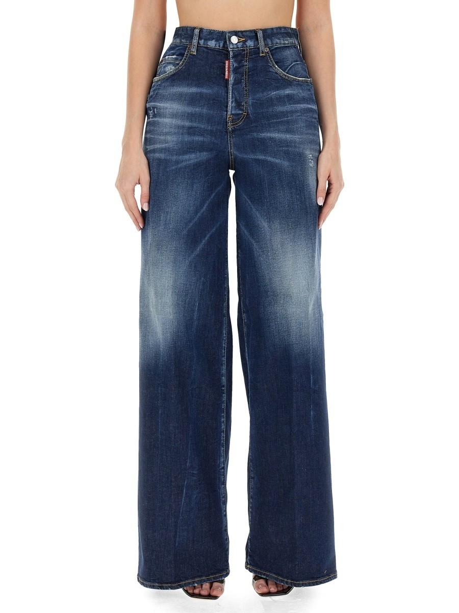 ݥȺ4!! ǥ DSQUARED2 ǥ˥ ǥ ֥롼 Jeans 308304 DENIM ...
