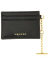 【三連休限定1000円OFF】 アレキサンダー マックイーン ALEXANDER MCQUEEN カードホルダー 財布 レディース ブラック Wallets and Card Holders 343018 BLACK 関税 送料無料 ラッピング無料 2024AW el
