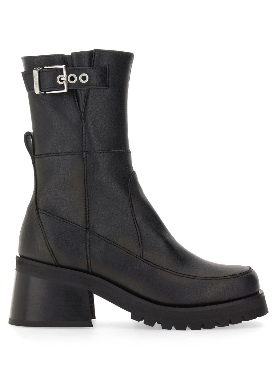 ˡ GANNI ֡ ǥ ֥å Boots 327963 BLACK  ̵ åԥ̵ 2024AW el