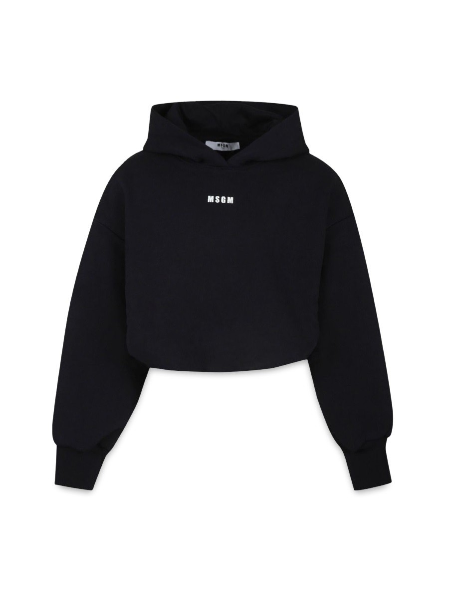ݥȺ4!! २ MSGM 롼ͥåѡ ˥åȥ 륺 ֥å Crew neck ju...