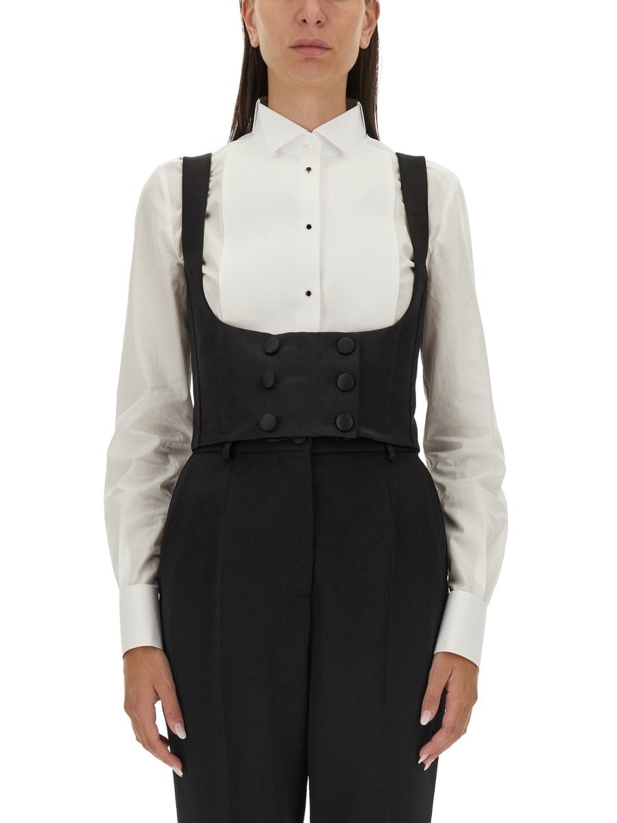 ɥ&åС DOLCE&GABBANA  ٥ ǥ ֥å Vests 340130 BLACK  ̵ ...